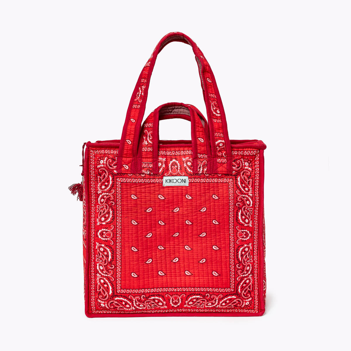 Tiny Tote – "Paisley Red"