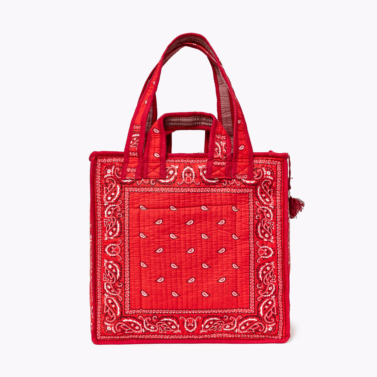 Tiny Tote – "Paisley Red"