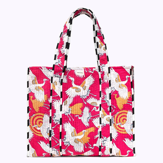 XL Shopper "Pink Krane"