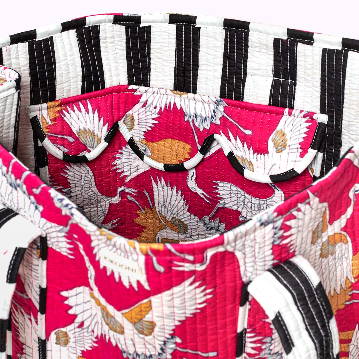 XL Shopper "Pink Crane"