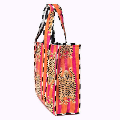 XL Shopper "Poppy Tiger"