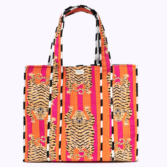 XL Shopper "Poppy Tiger"