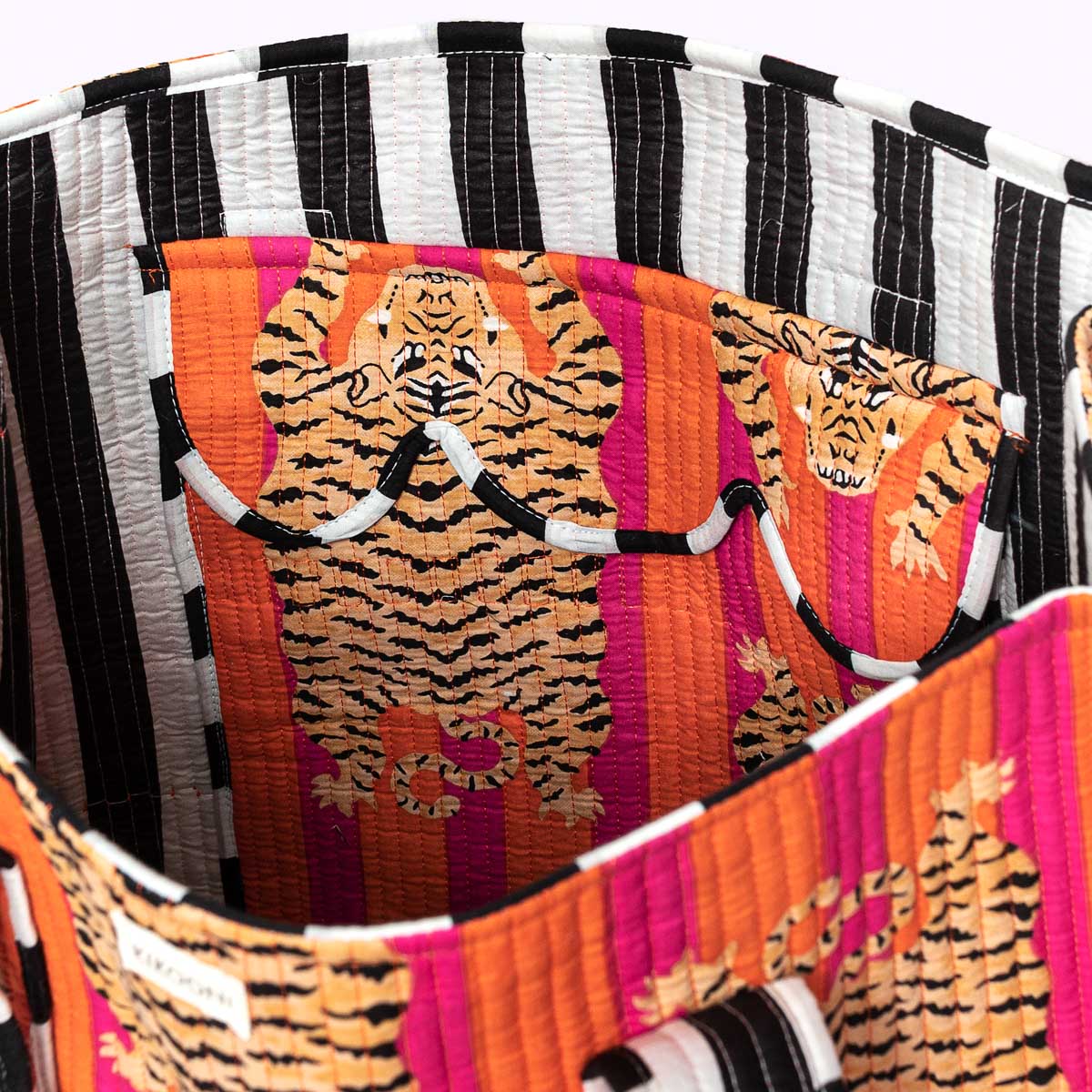 XL shopper "Poppy Tiger"