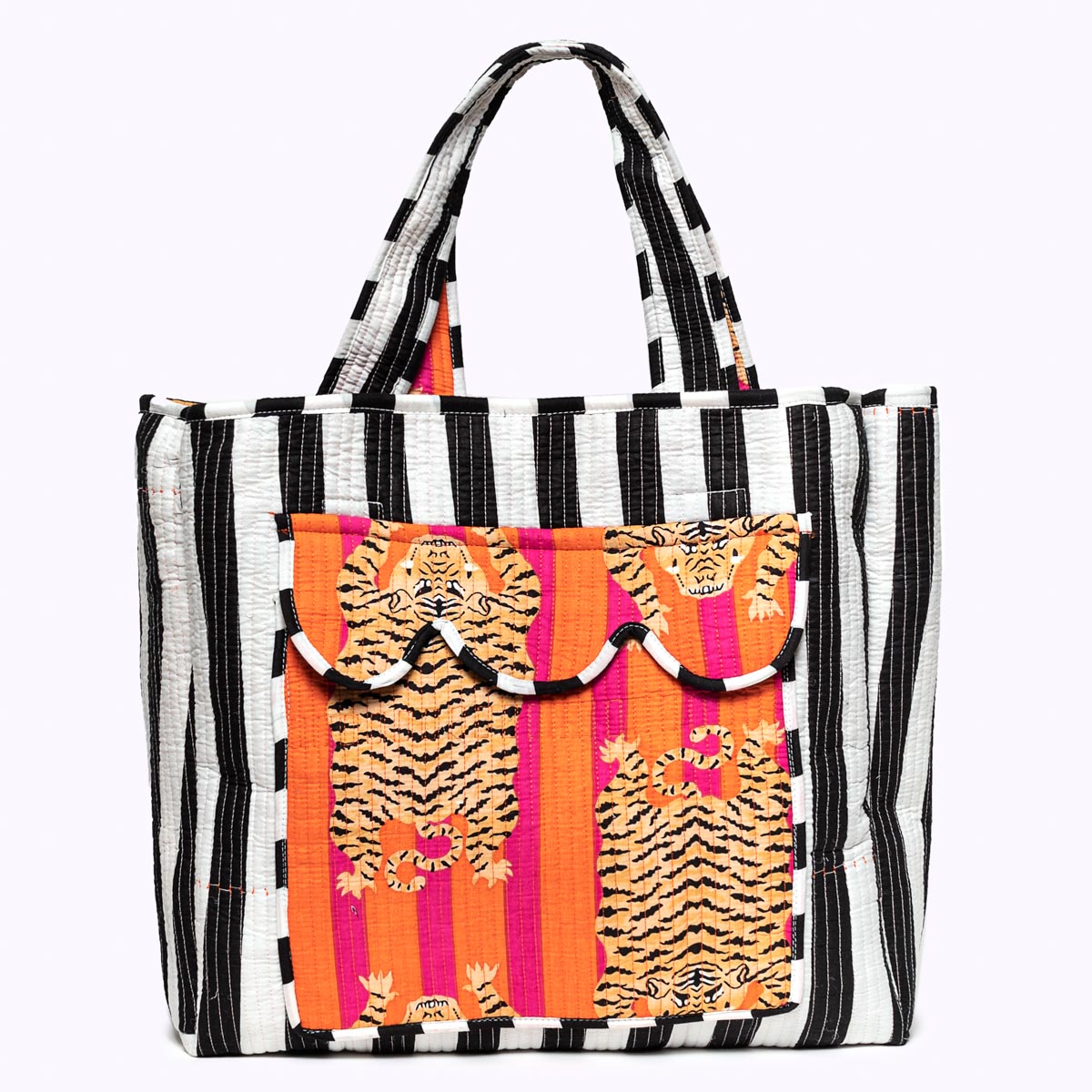 XL shopper "Poppy Tiger"