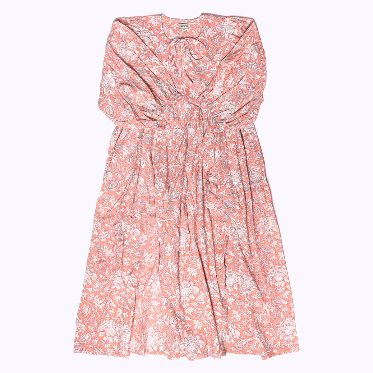 "Feel Good" cotton dress "BLUSH TALE"