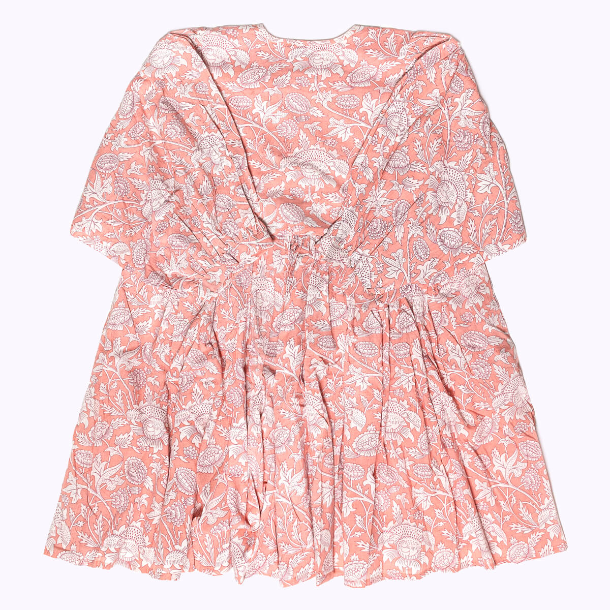 "Feel Good" cotton dress "BLUSH TALE"