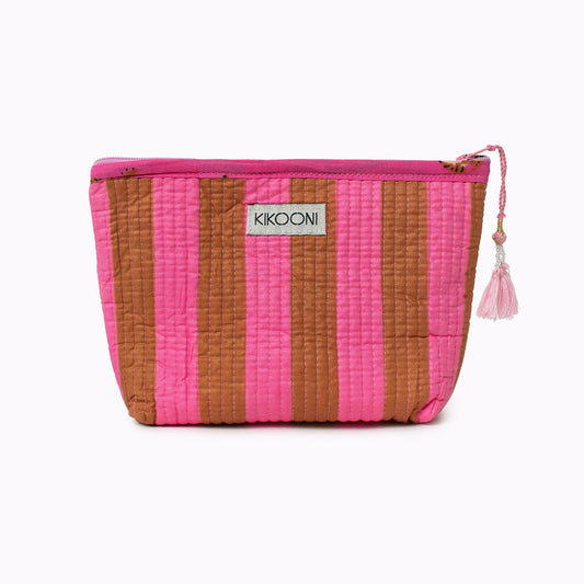 Mini Tasche "Bold Stripes Earth"- natürliche Materialien