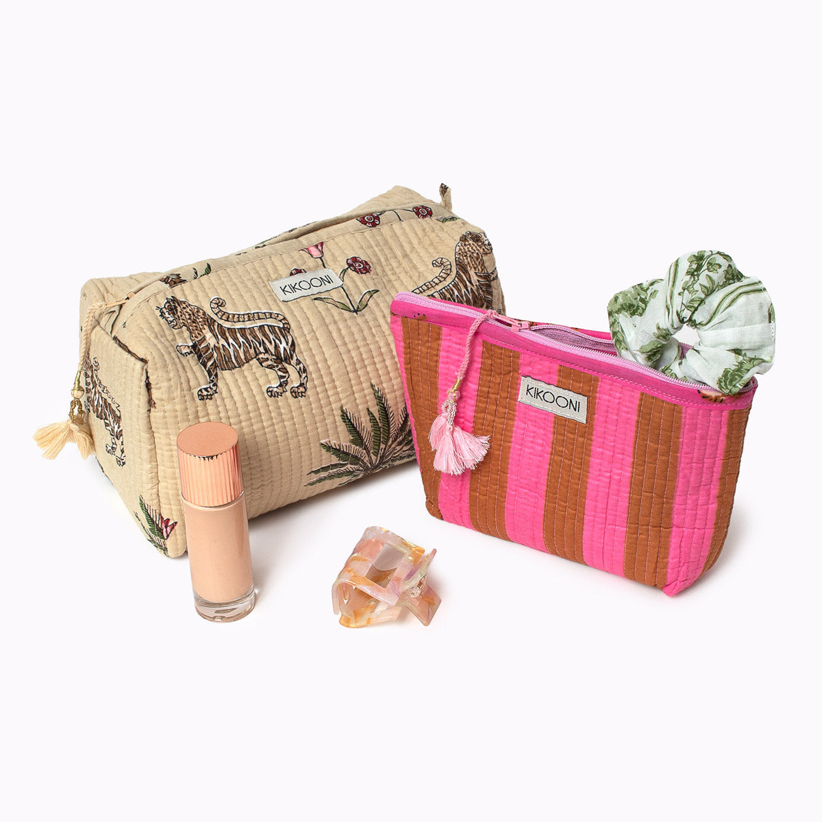 Mini Tasche "Bold Stripes Earth"