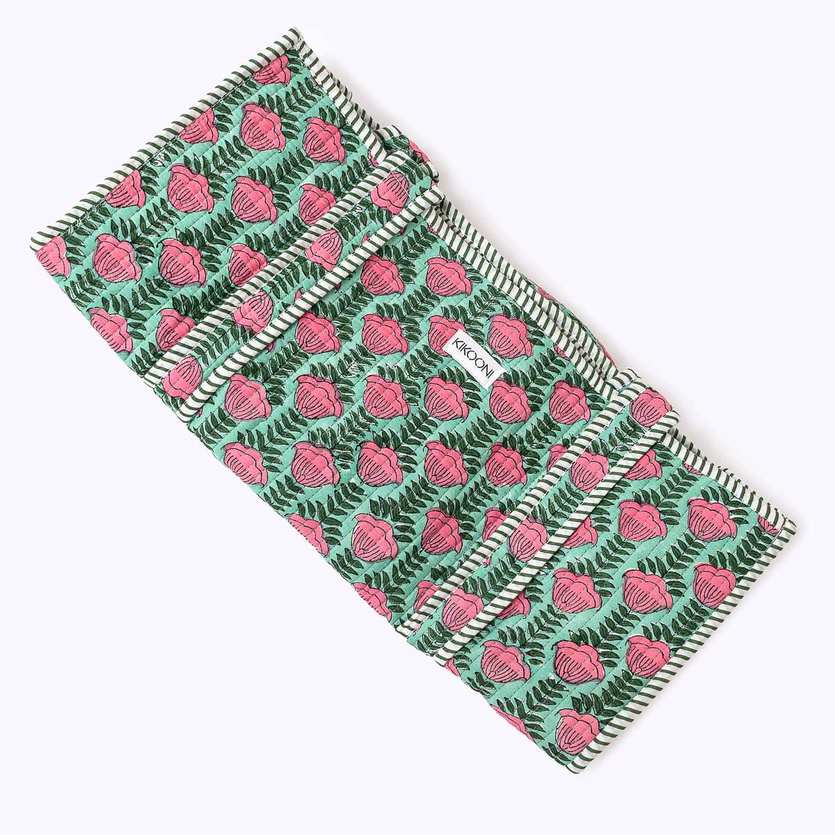 XL Artisan Shopper "Mint Blossom"