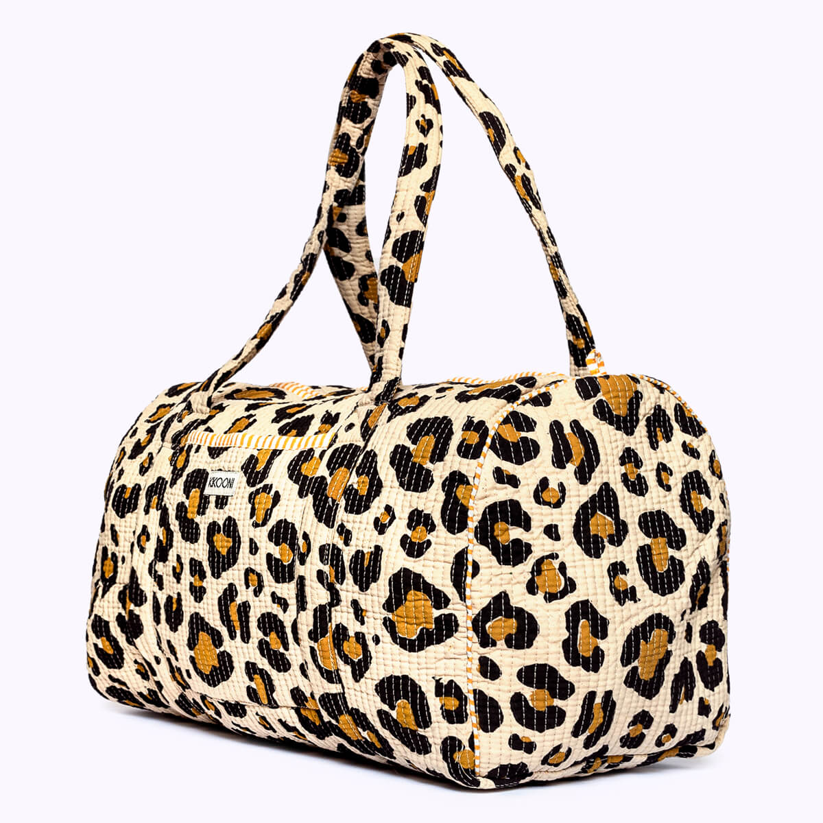 Handmade cotton bag "Oh Leo"