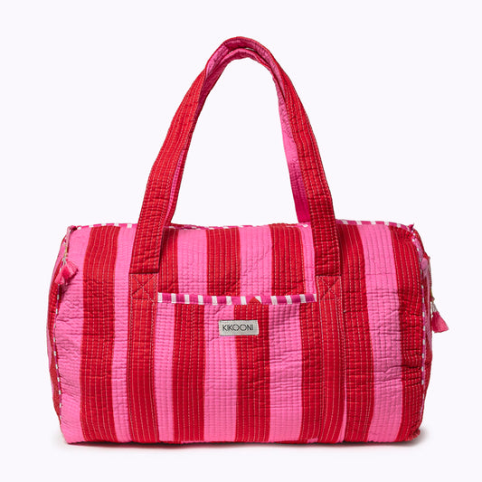 Baumwolltasche Bold Stripes Love