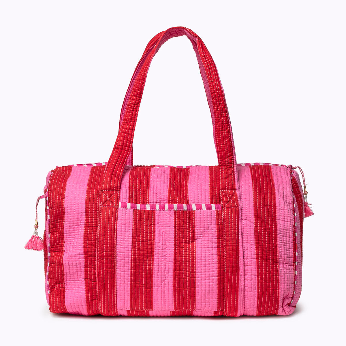 Bold Stripes Love cotton bag