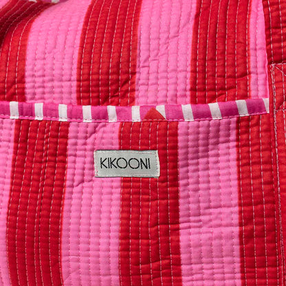 Baumwolltasche Bold Stripes Love