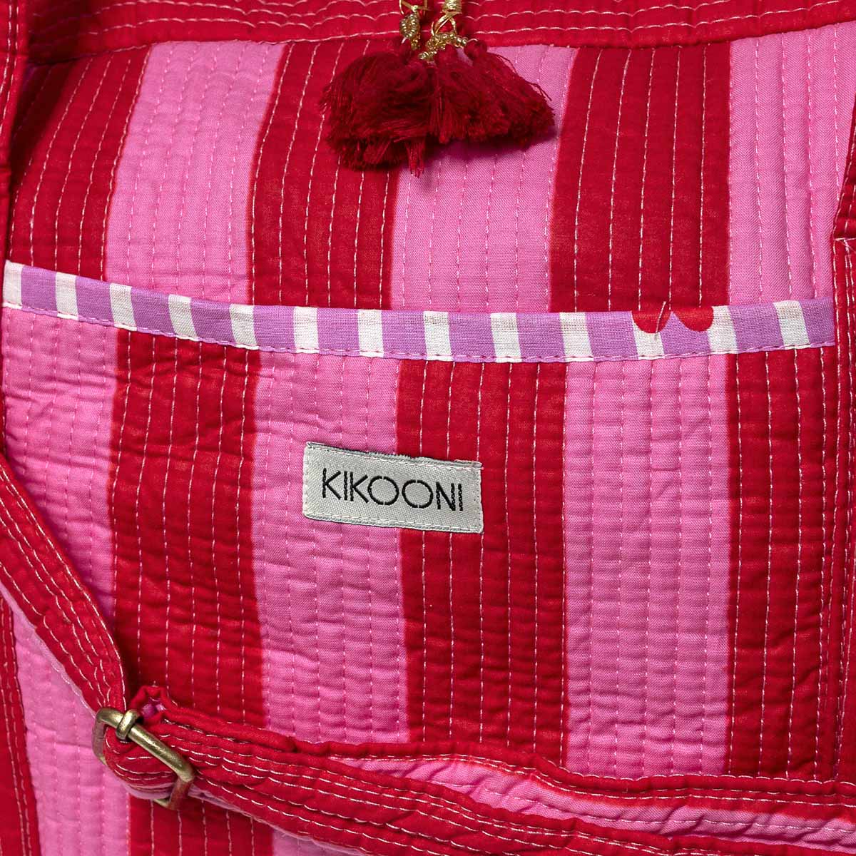 Große Reisetasche "BOLD Stripes" Love