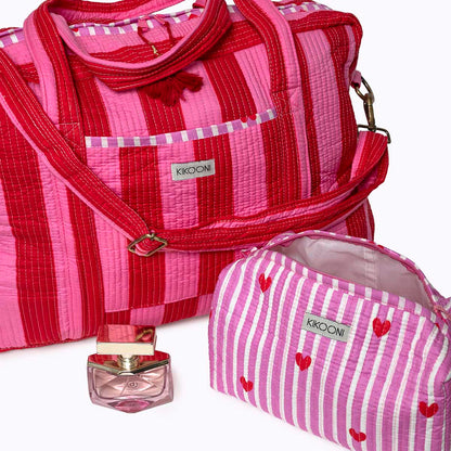 Große Reisetasche "BOLD Stripes" Love