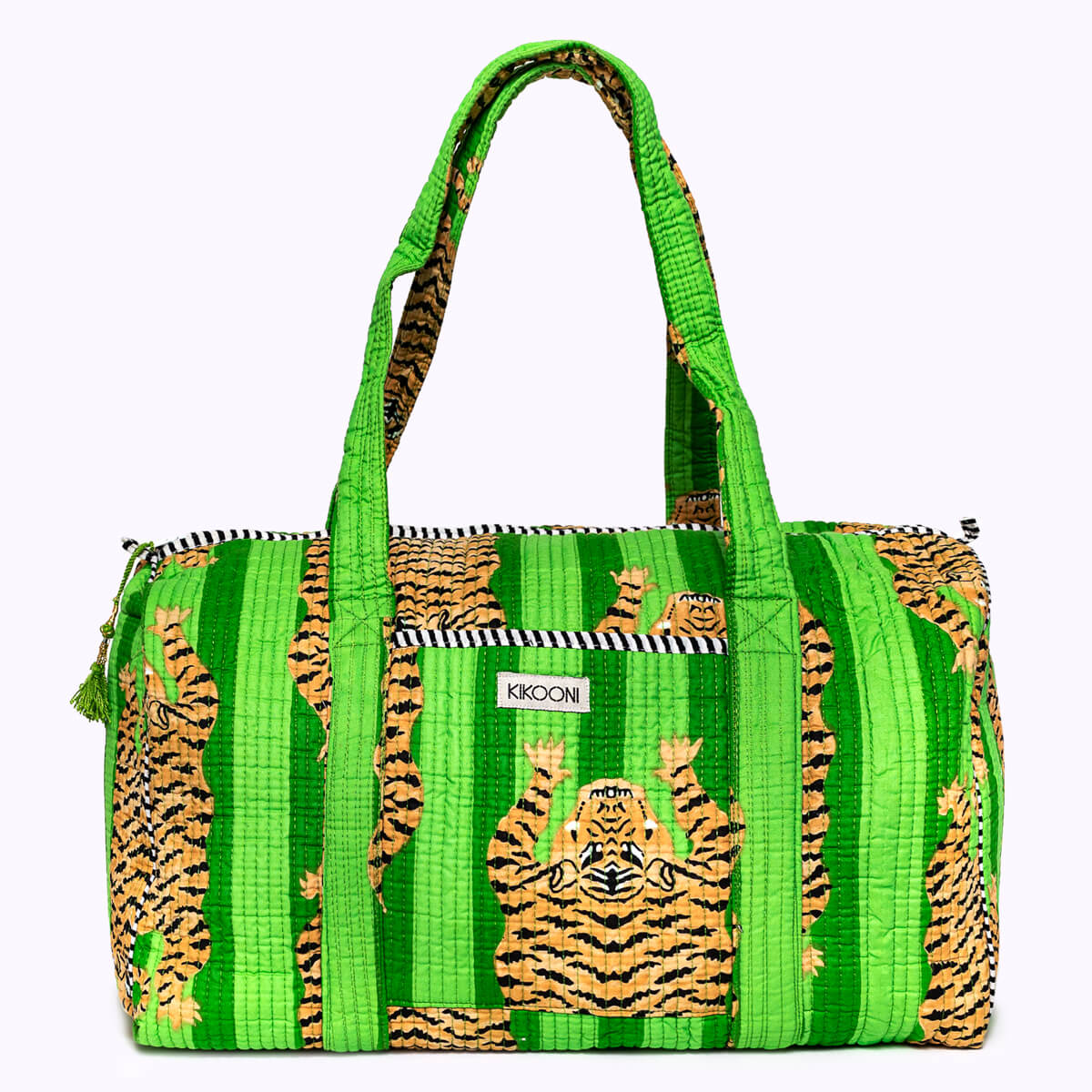 Baumwolltasche  "Poppy Tiger Green"