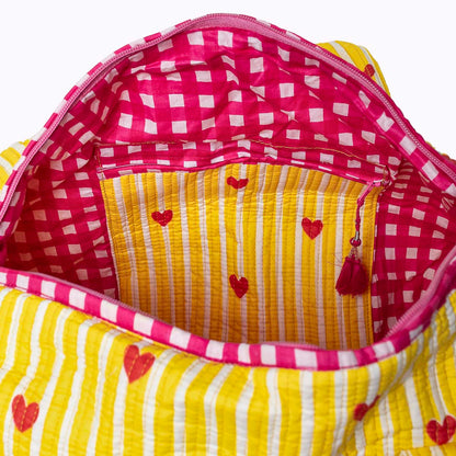 Baumwolltasche "LOVE EDITION" sunny