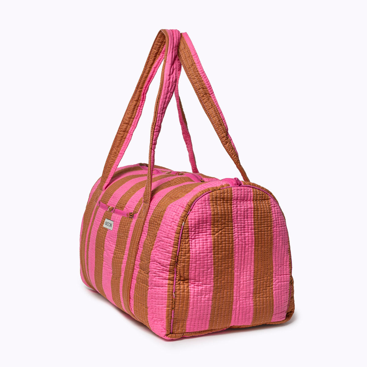 "Bold Stripes" Earth cotton bag
