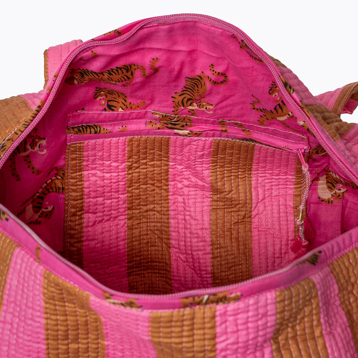 Baumwolltasche "BOLD Stripes" Earth