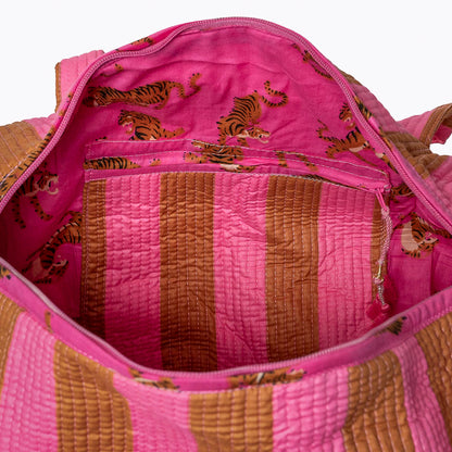 Baumwolltasche "BOLD Stripes" Earth