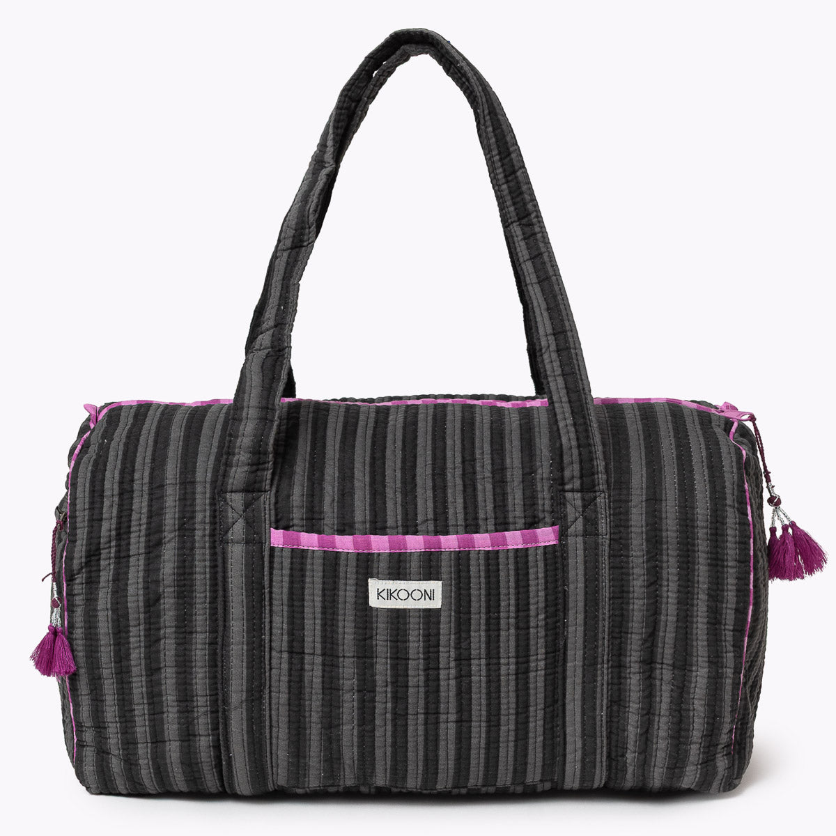 Baumwolltasche "Thin Stripes Midnight"