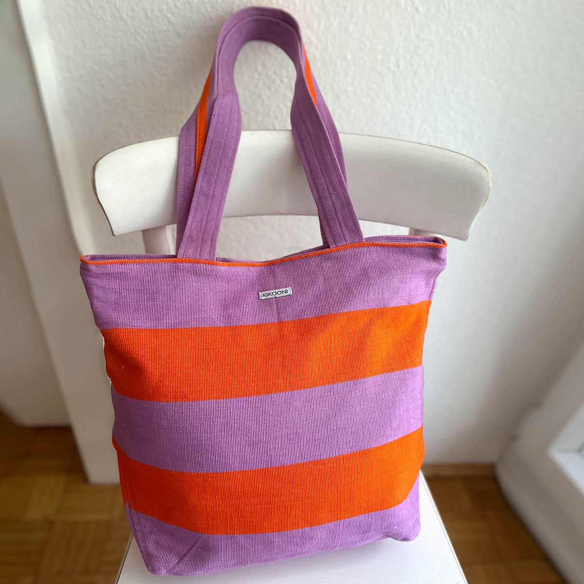 handwoven beach bag "BELEZZA"