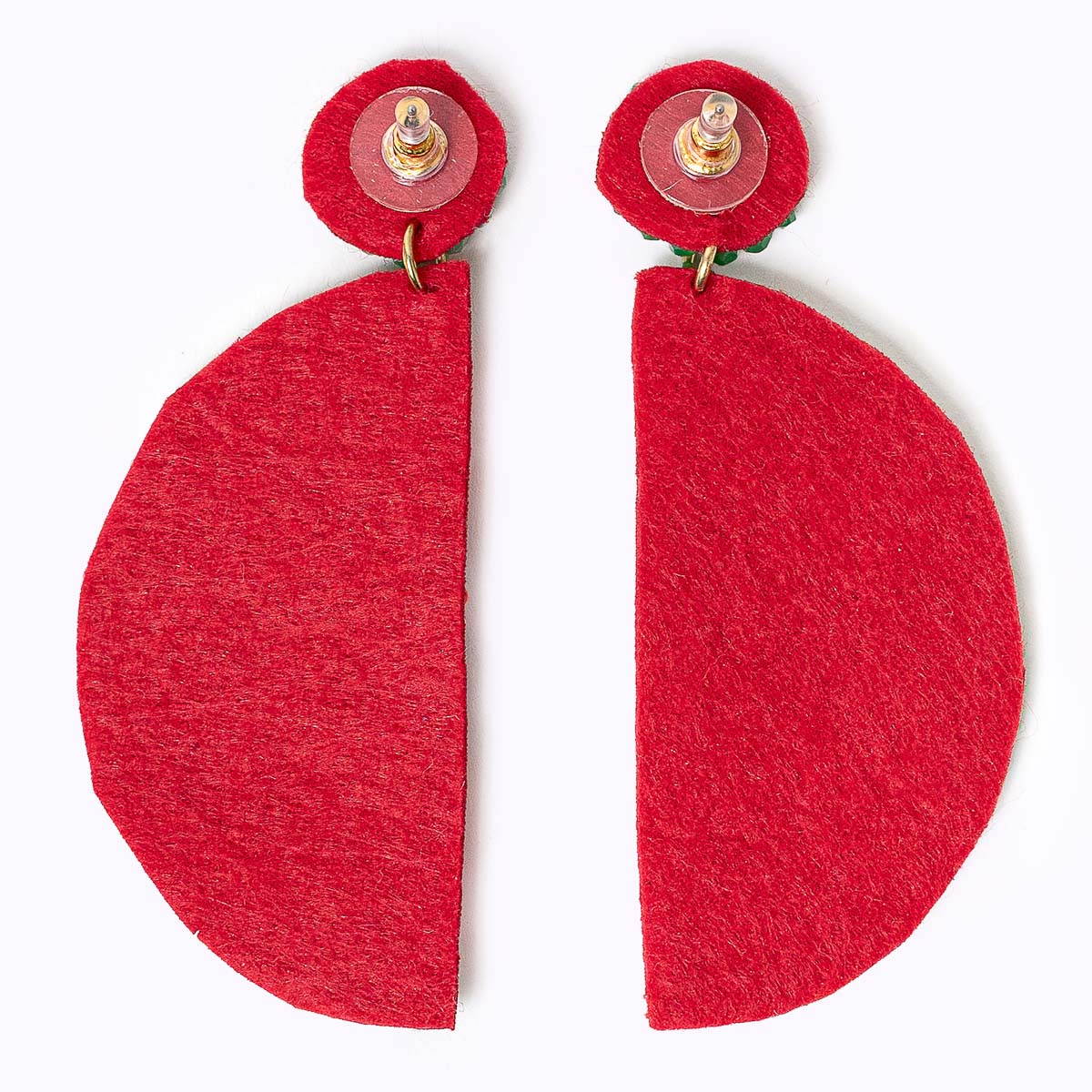 Beaded Earrings "Watermelon Love"