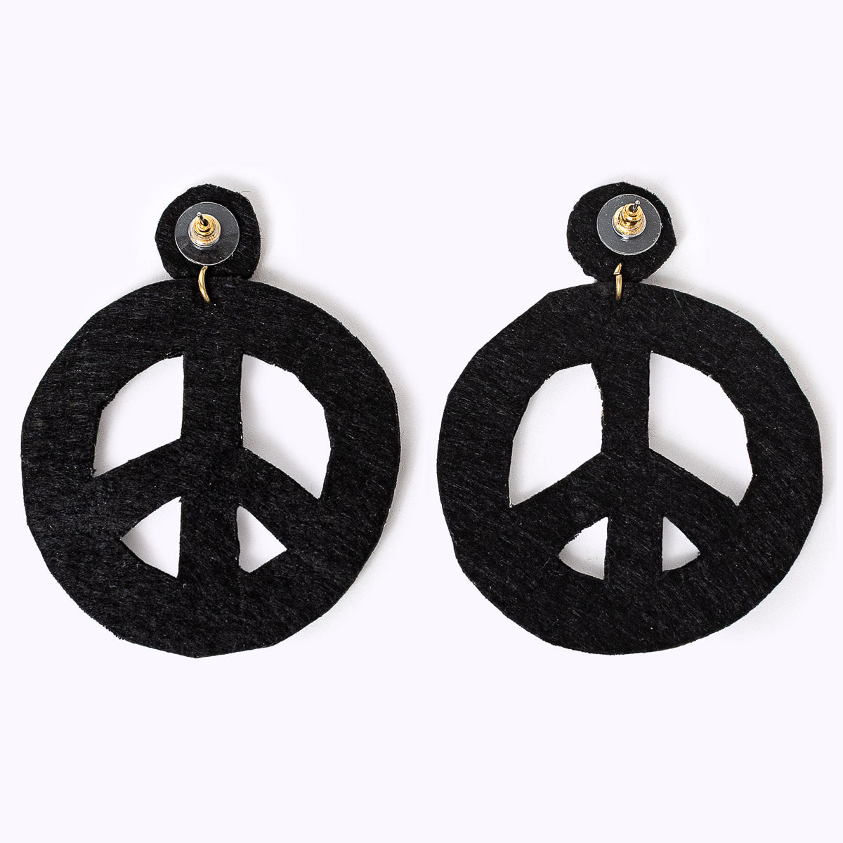 Beaded earrings "My Peace"