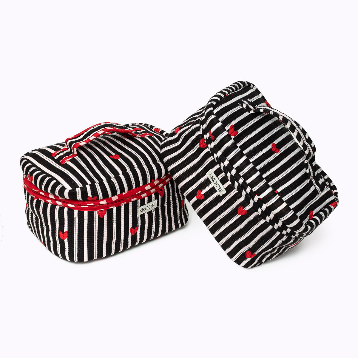 Große Kosmetiktasche  BIG BEAUTY "LOVE EDITION" black