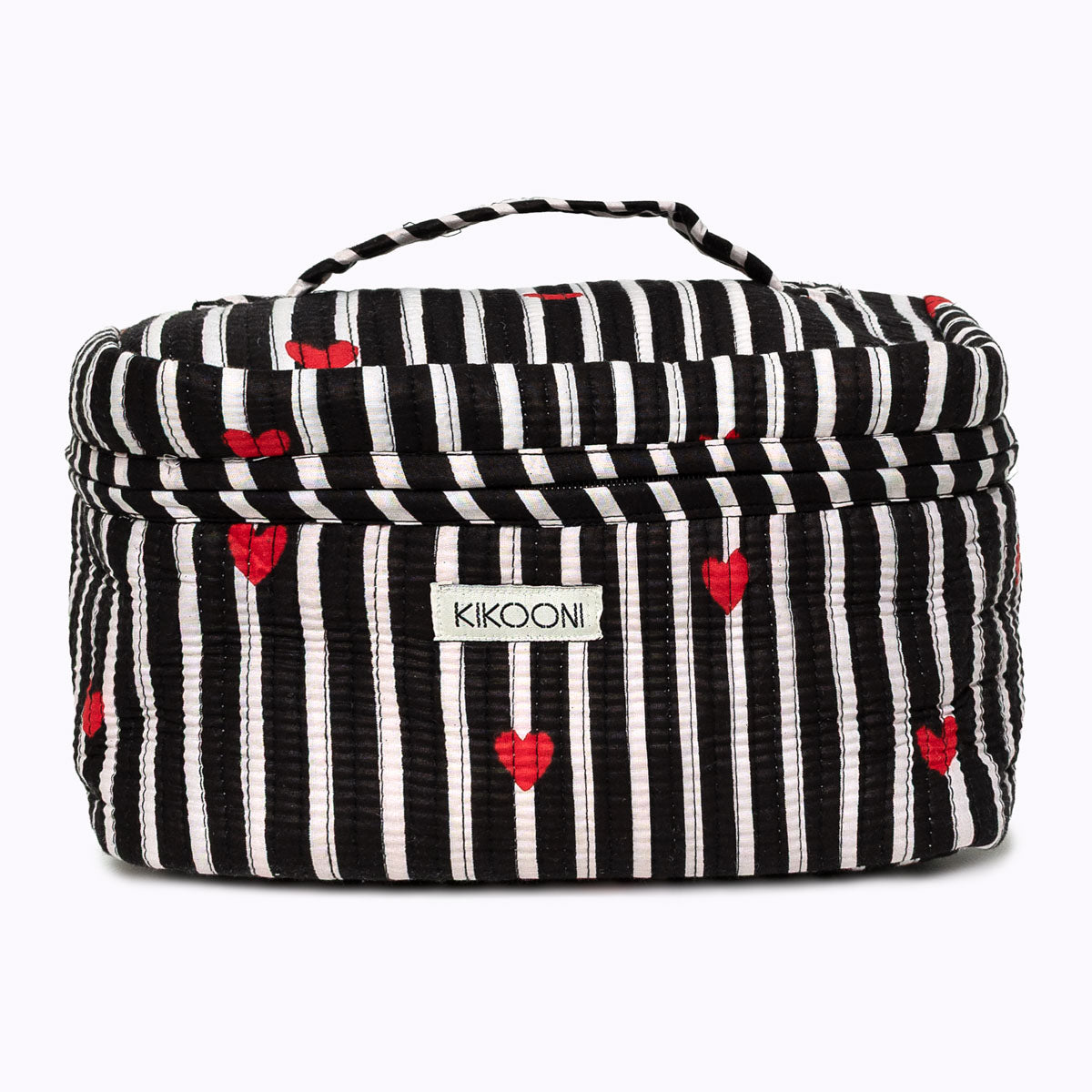 Große Kosmetiktasche  BIG BEAUTY "LOVE EDITION" black