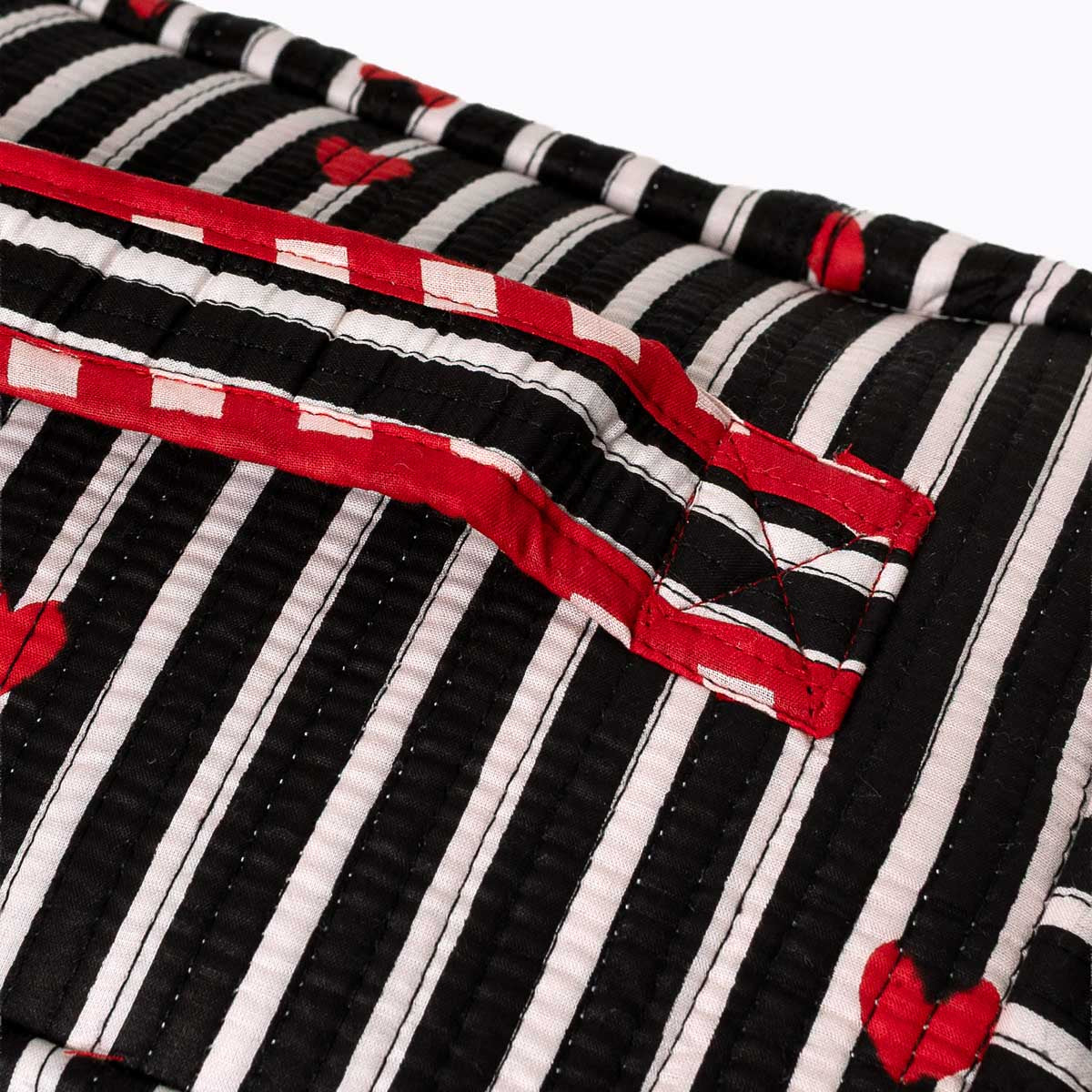 Große Kosmetiktasche  BIG BEAUTY "LOVE EDITION" black