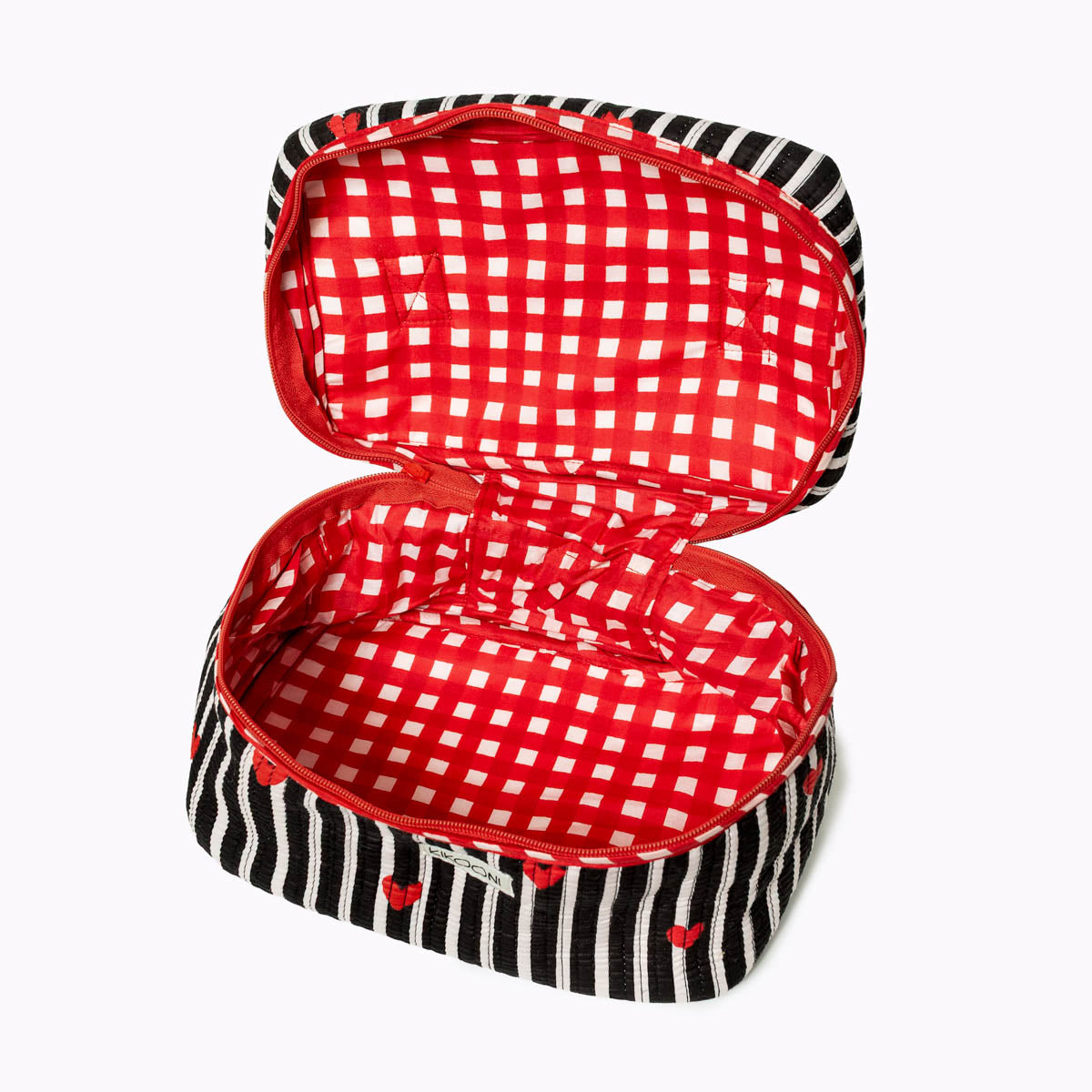 Große Kosmetiktasche  BIG BEAUTY "LOVE EDITION" black