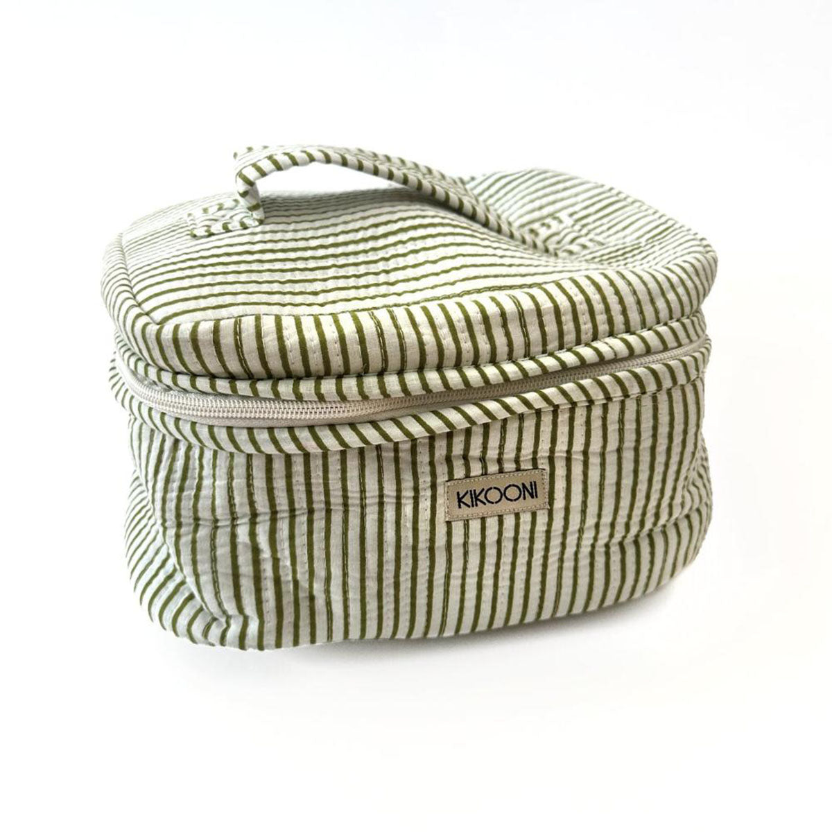 large cosmetic bag BIG BEAUTY "Stripes with P"