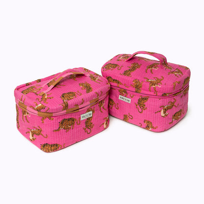 Große Kosmetiktasche Big Beauty "Electric tigress 2 "