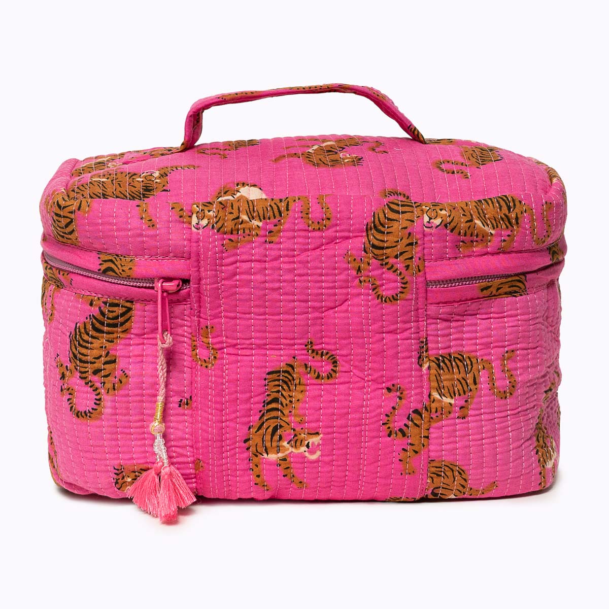 Große Kosmetiktasche Big Beauty "Electric tigress 2 "