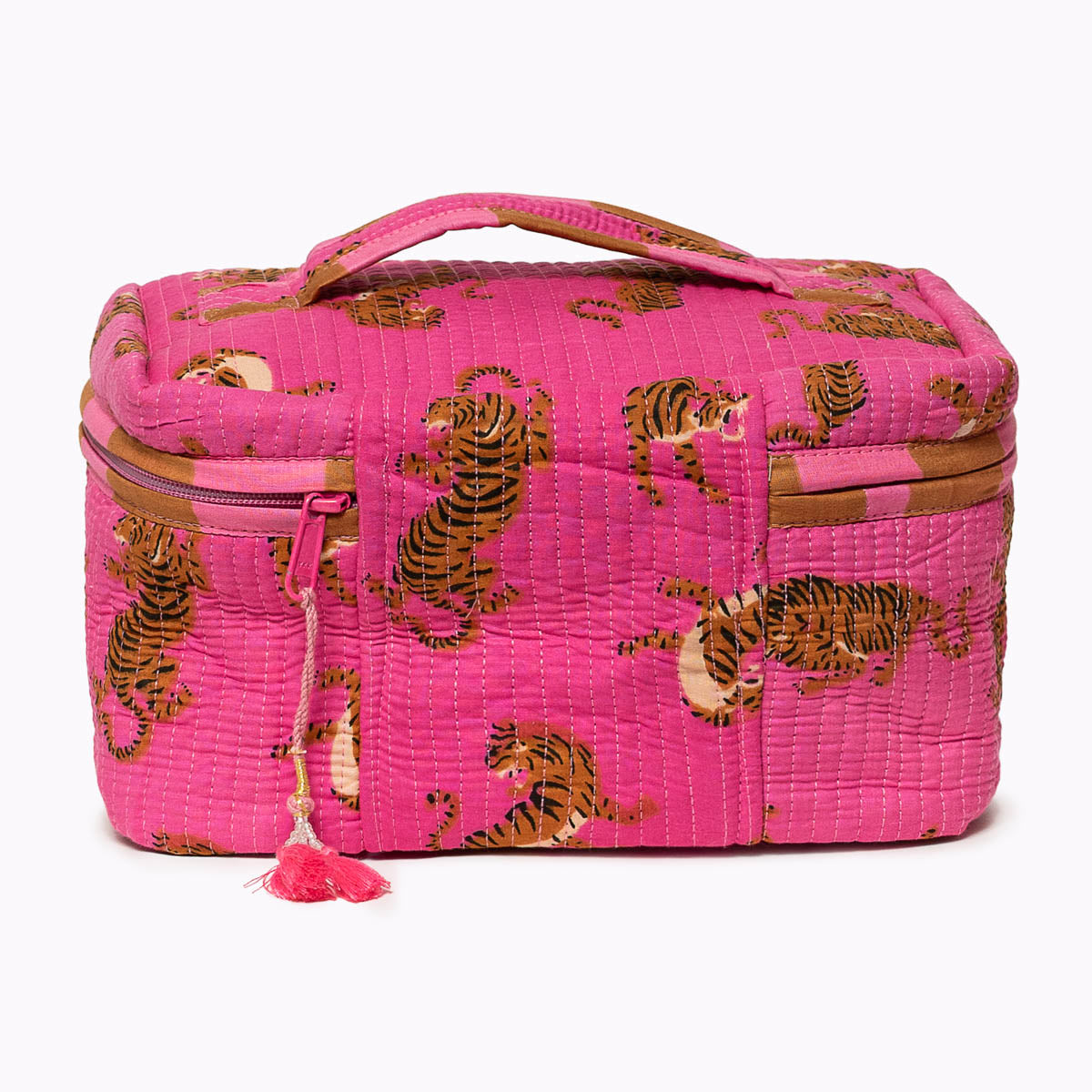 Große Kosmetiktasche Big Beauty "Electric tigress 2 "