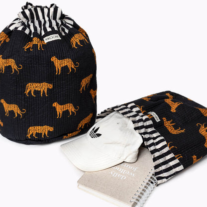 Funbag "black leopard " small