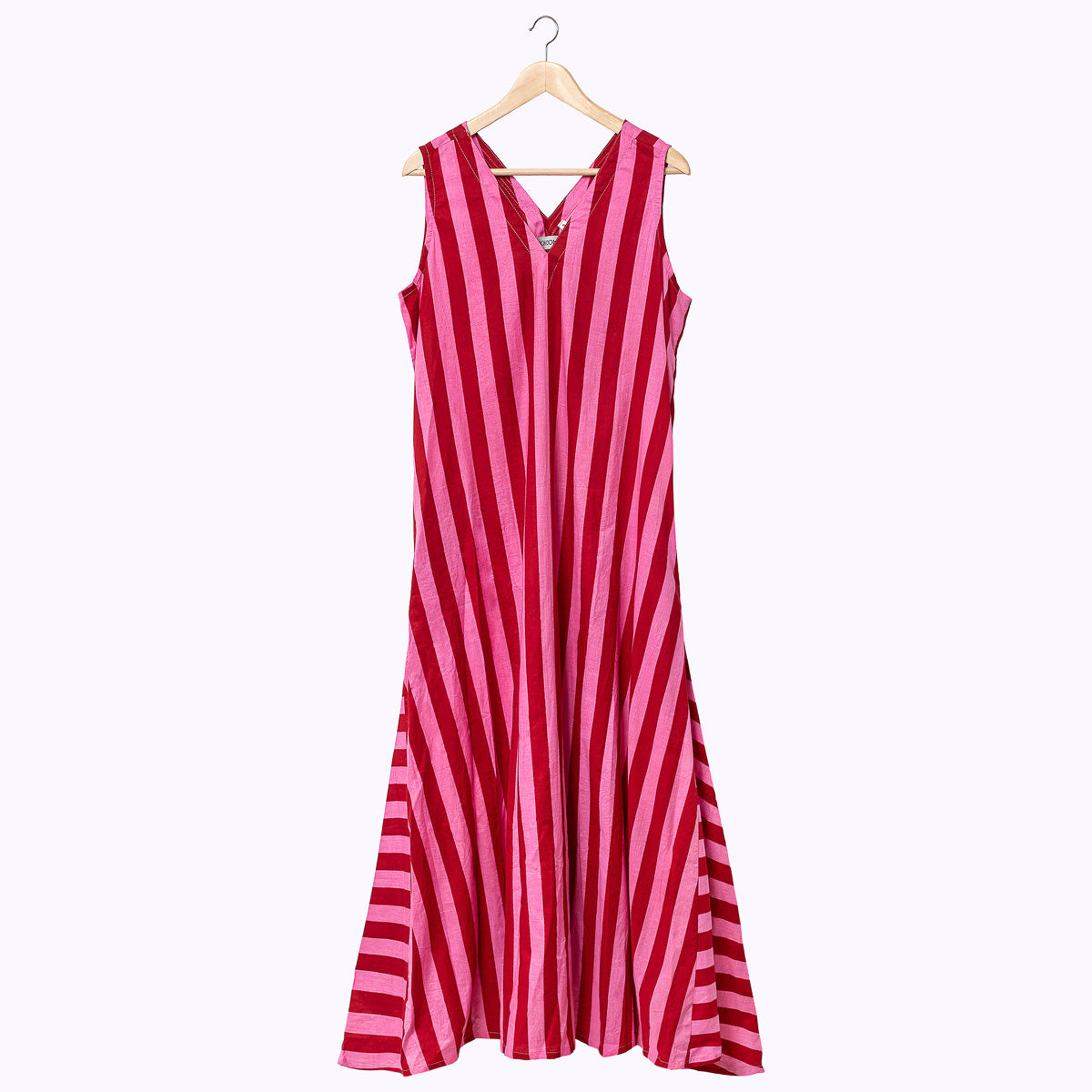 Candy Stripe Maxi Dress