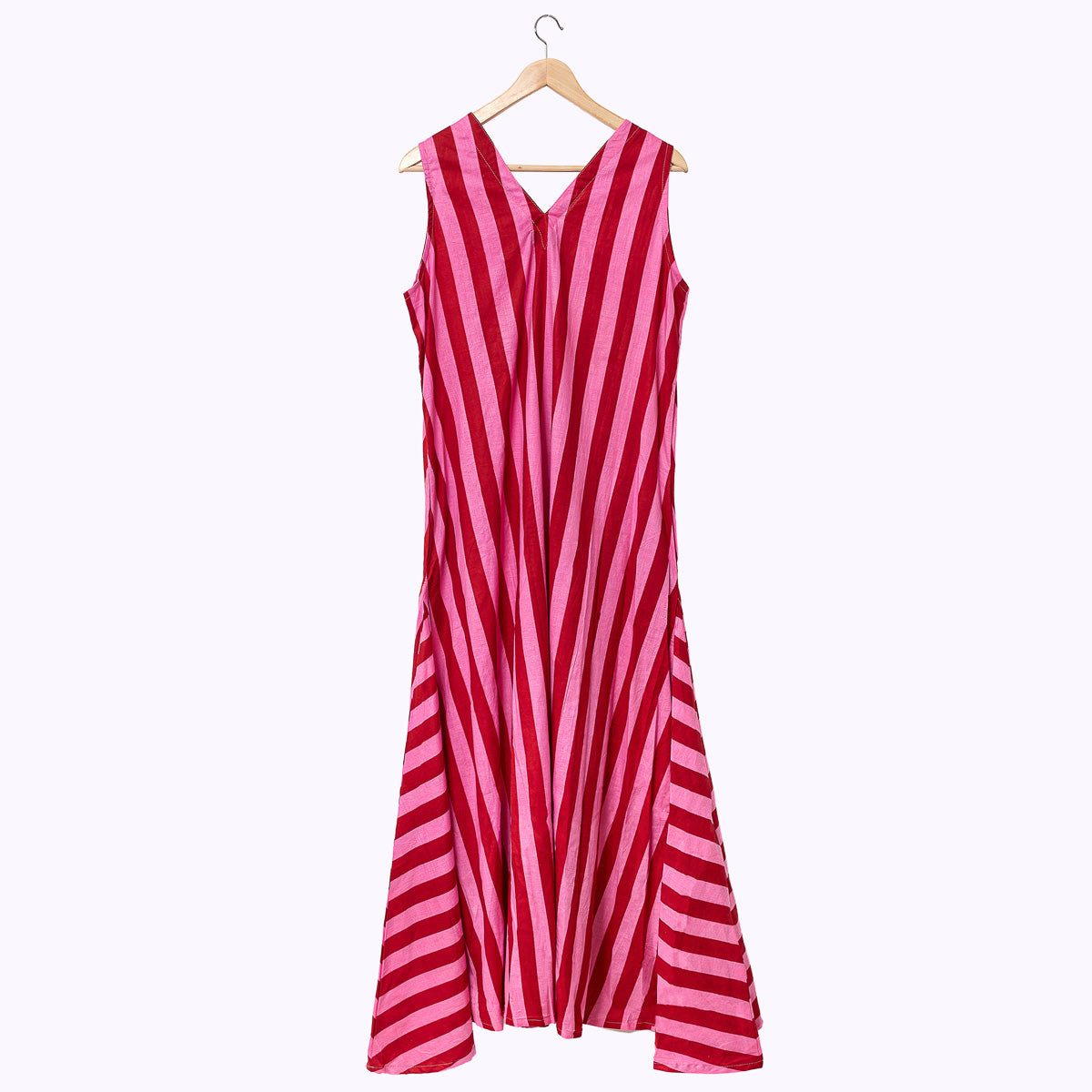 Candy Stripe Maxi Dress