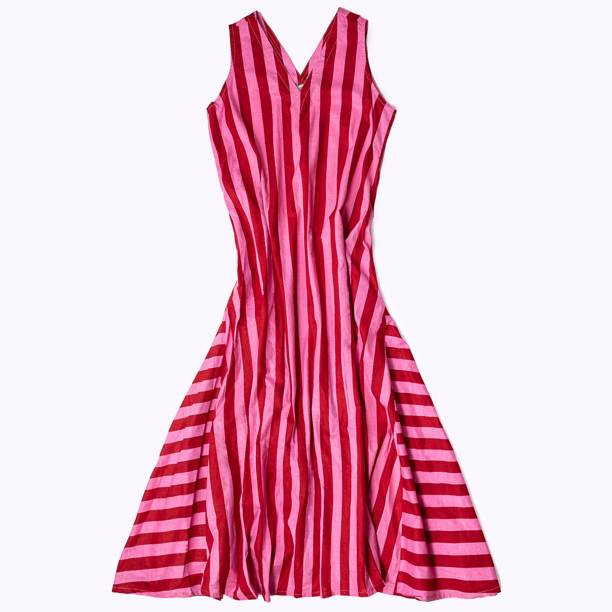Candy Stripe Maxi Dress