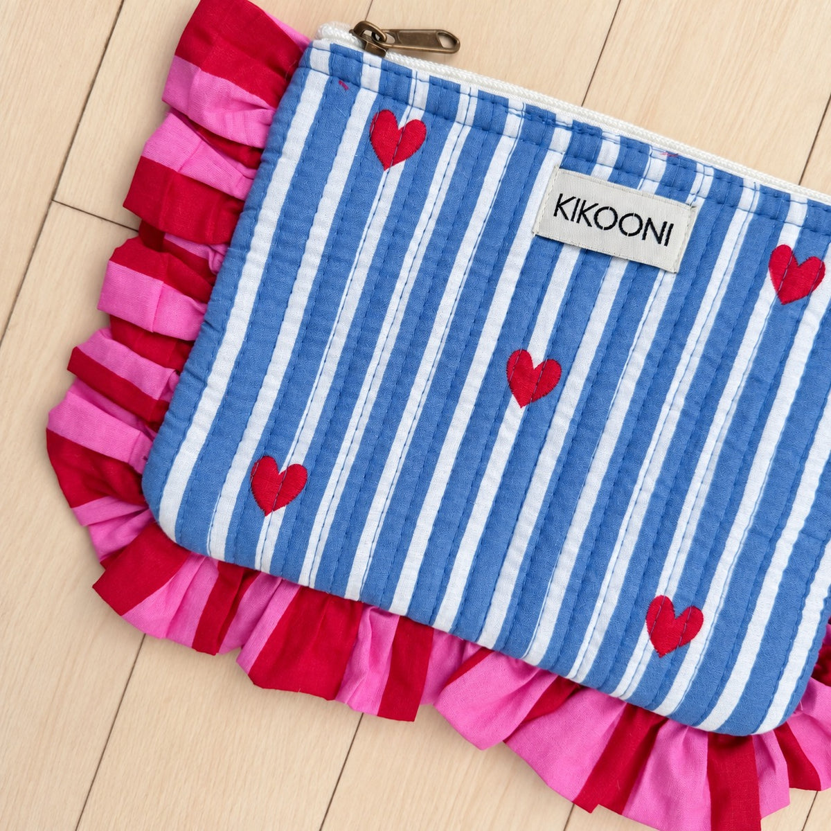 KIKOONI Cutiebag "Hearts & Ruffles"