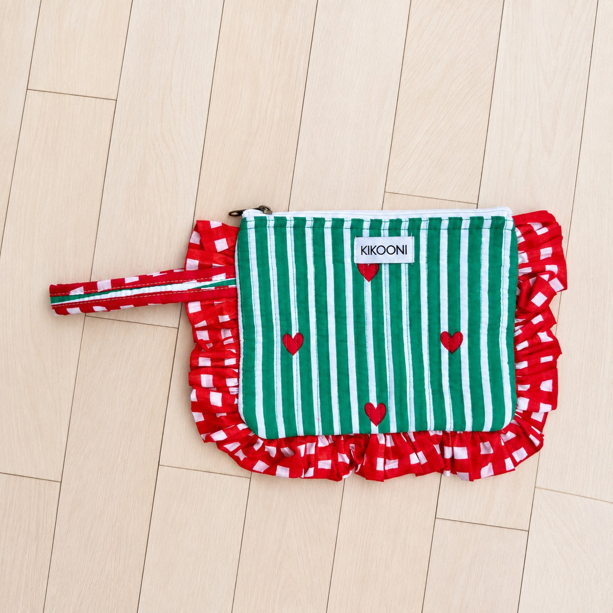KIKOONI Cutiebag "Hearts & Ruffles"