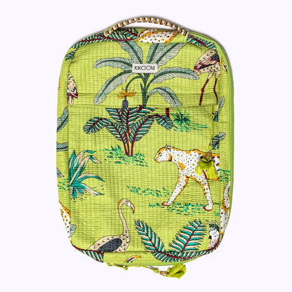 14 Zoll Handgemachte Laptoptasche "Juicy Jungle"
