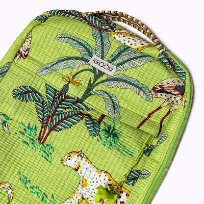 14 Zoll Handgemachte Laptoptasche "Juicy Jungle"