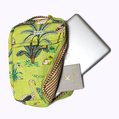 14 Zoll Handgemachte Laptoptasche "Juicy Jungle"
