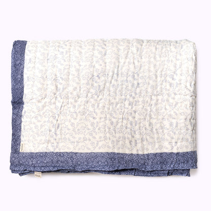 XXL Quilt "Palm Breeze"  -  King Size Überdecke (220 x 270 cm)