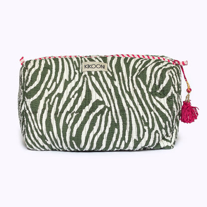 handmade cosmetic bag "Desert Zebra"