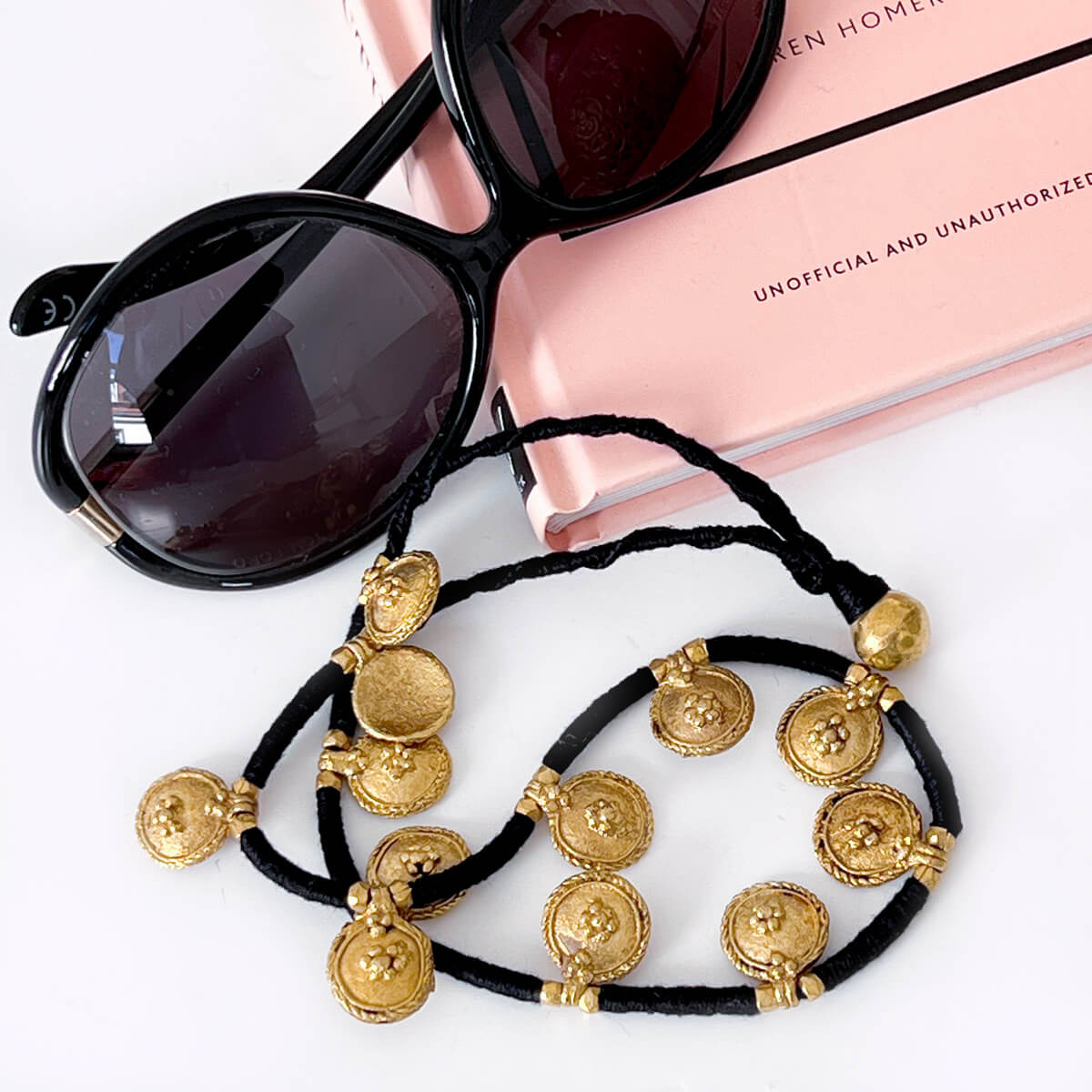 Dokra necklace "Shields"