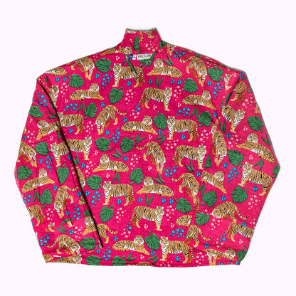 Leicht wattierte Baumwolljacke "Green Jungle"