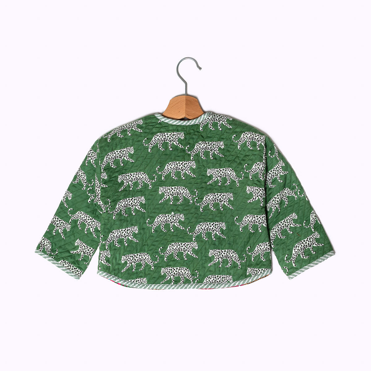 Leicht wattierte Baumwolljacke "Green Jungle" für Kinder